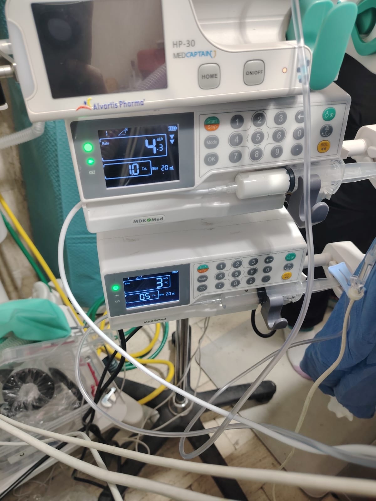 Equipo médico veterinario